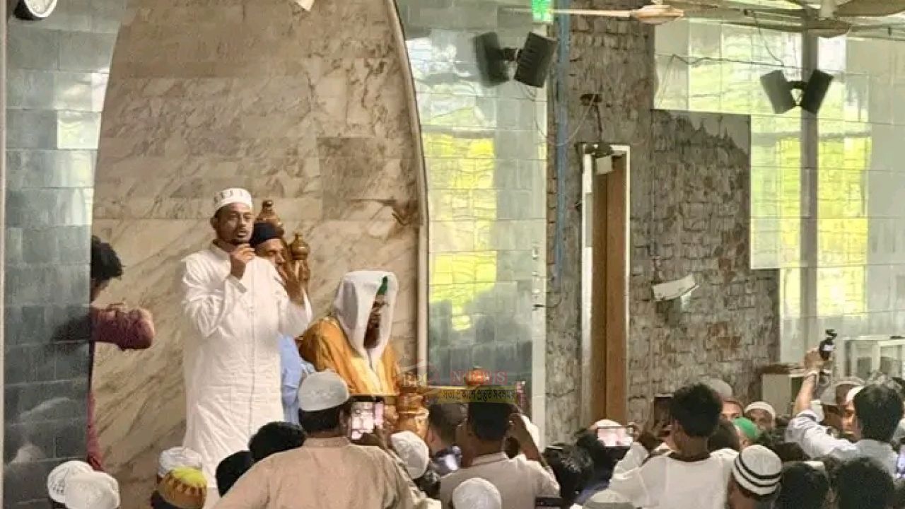 মাসদাইরে মুসল্লিদের ভালোবাসায় সিক্ত নাসীরুদ্দীন পাটওয়ারী