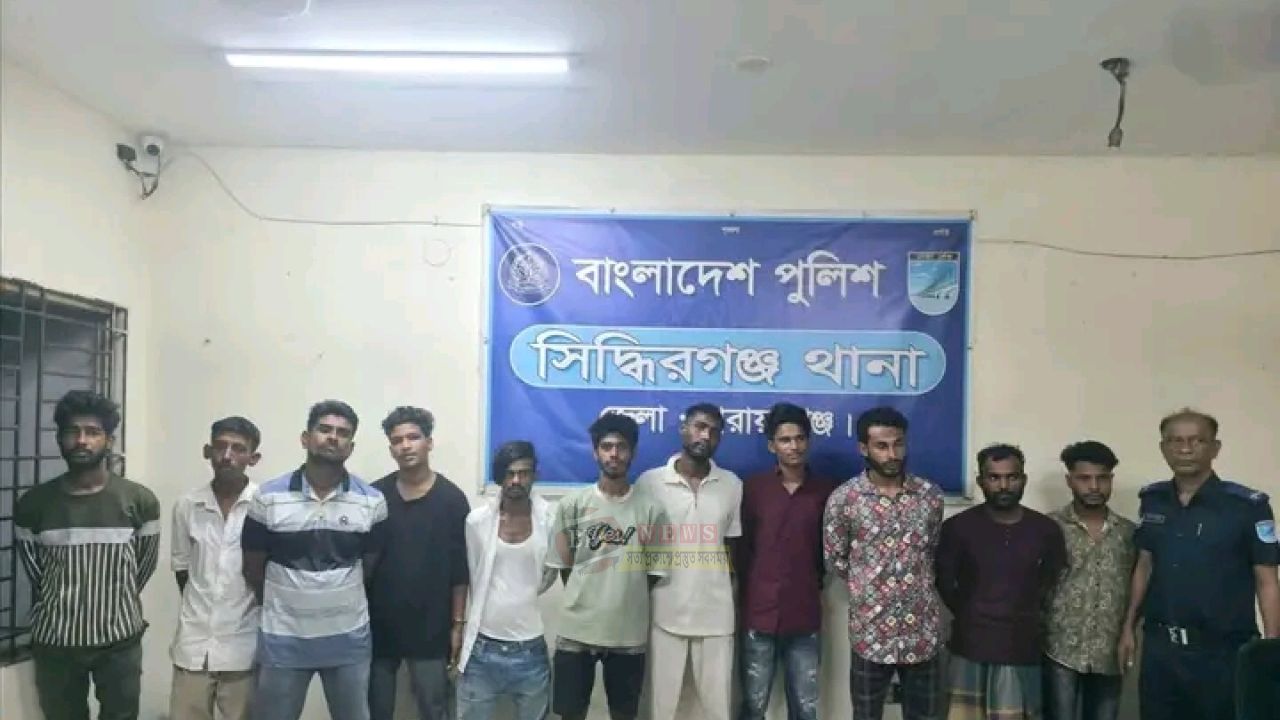 বিহারী ক্যাম্পে যৌথ অভিযান, গাঁ'জাসহ ৬ মা'দক ব্যবসায়ী গ্রে'ফতার