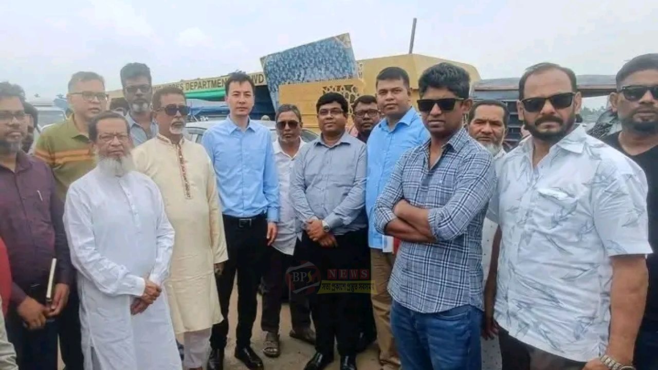 নবীগঞ্জ সেতু ও নগর উন্নয়ন নিয়ে চীনা প্রতিষ্ঠানের সঙ্গে নাসিক প্রশাসকের বৈঠক