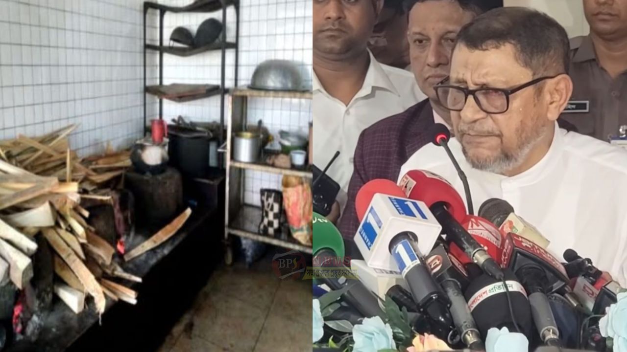 ভিক্টোরিয়া হাসপাতালে রান্নাঘরের নোংরা পরিবেশে দেখে স্বাস্থ্যমন্ত্রীর ক্ষো'ভ