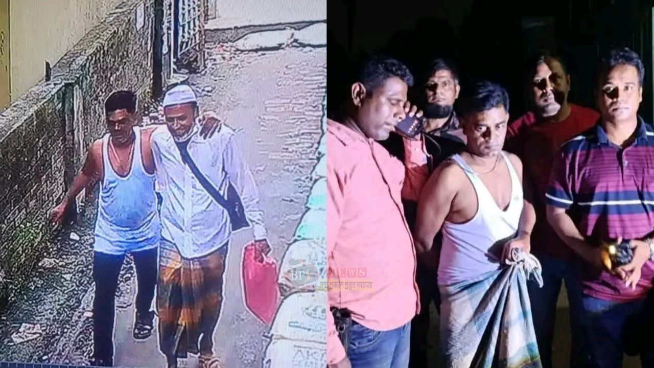 বিকাশ ব্যবসায়ী মোতালেব হ/ত্যা মামলার মূল হোতা জাকির বন্দর থেকে গ্রে'ফতার