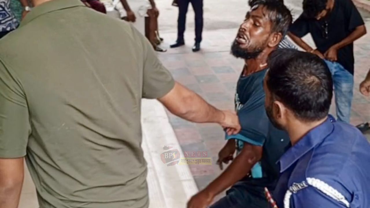 বন্দর থানা কম্পাউন্ডে গায়ে কেরোসিন ঢেলে আত্মহ'ত্যার চেষ্টায় গ্রে'প্তার রমজান কারাগারে 