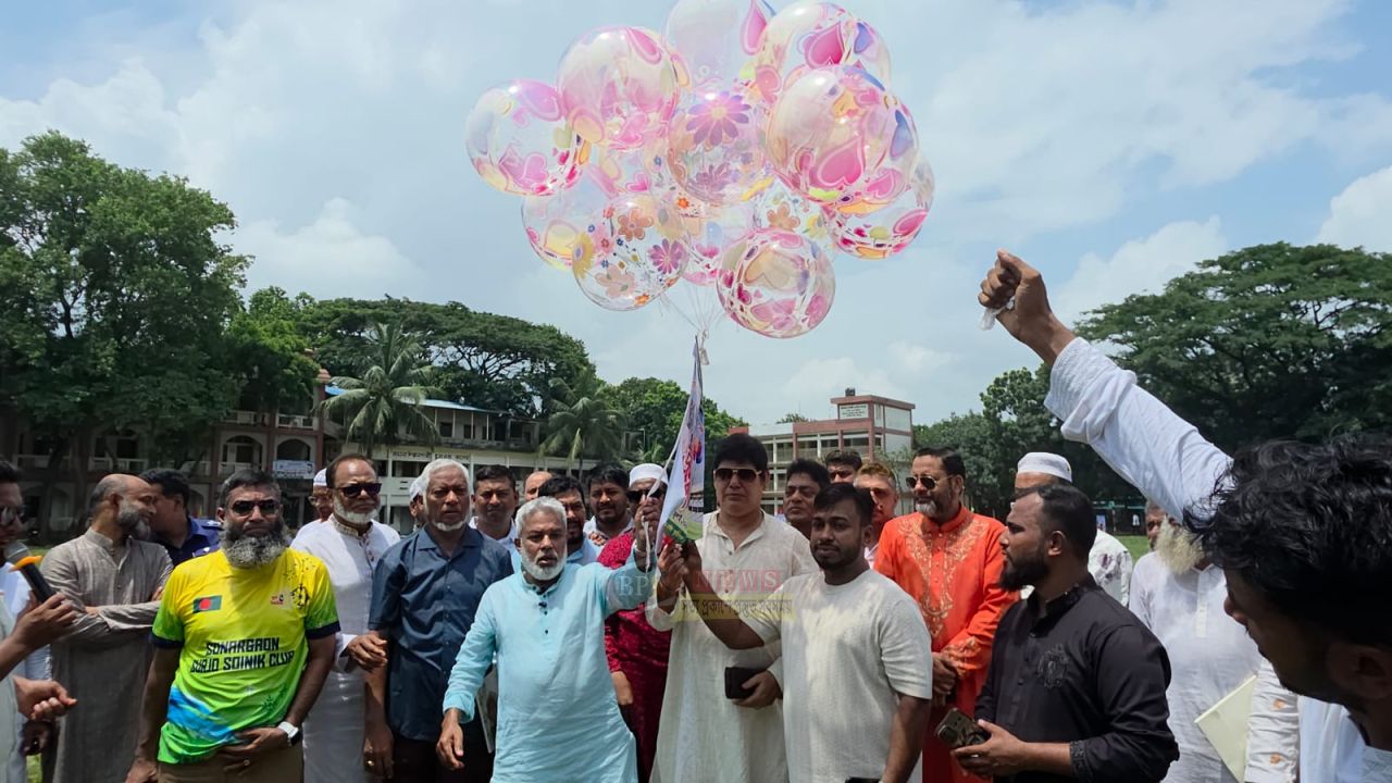 মাদক নির্মূলে খেলার মাঠই বড় শক্তি: সোনারগাঁয়ে এমপি মান্নান