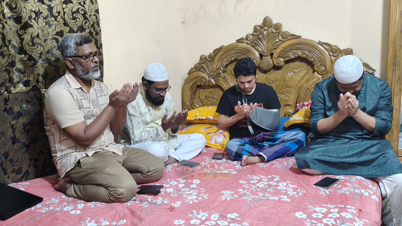 সড়ক দুর্ঘটনায় আহত সাংবাদিক রাকিবের খোজঁ নিলেন জামায়াত আমীর আবদুল জব্বার 