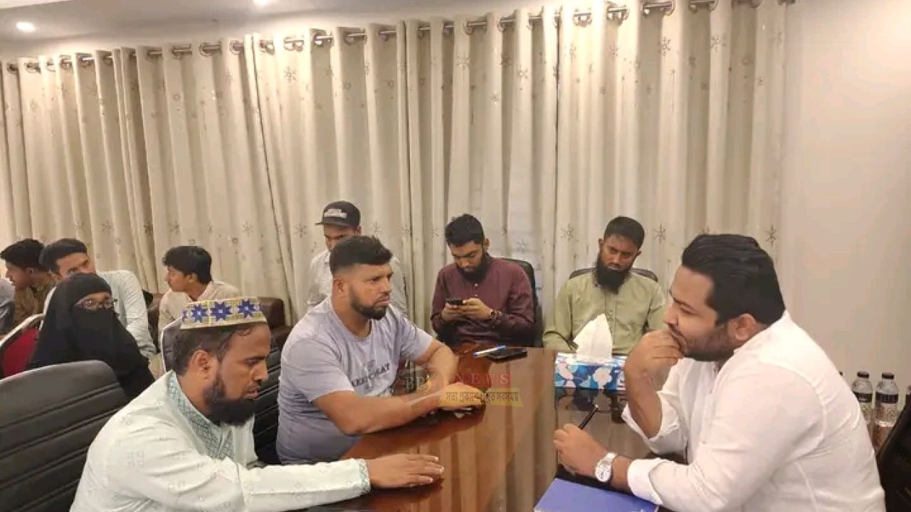 বক্তাবলী বাজার ও সেতু নির্মাণ নিয়ে এমপির সঙ্গে বৈঠক