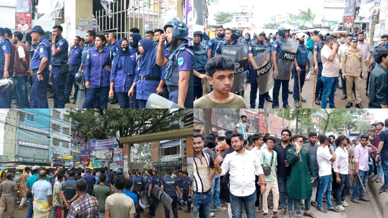 তোলারামে ছাত্রদল-শিবির সংঘর্ষ: দেড় ঘণ্টা পর পরিস্থিতি নিয়ন্ত্রণে