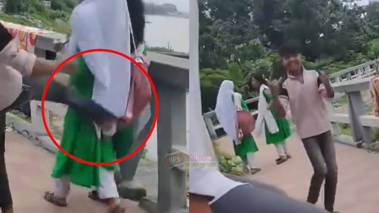 স্কুলছাত্রীকে লাথি মারার ভিডিও ভাইরাল, টিসি দেয়া হলো ভুক্তভোগী কিশোরীকে