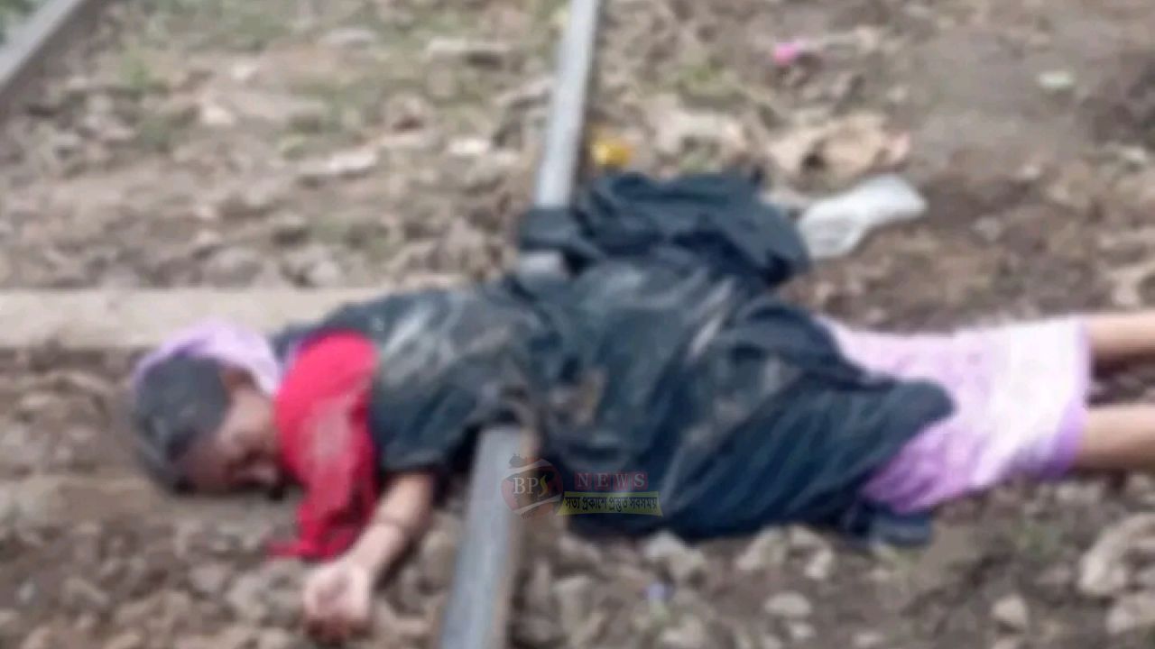 চাষাঢ়া রেলস্টেশনে ট্রেনের নিচে পড়ে অজ্ঞাত নারীর মৃত্যু