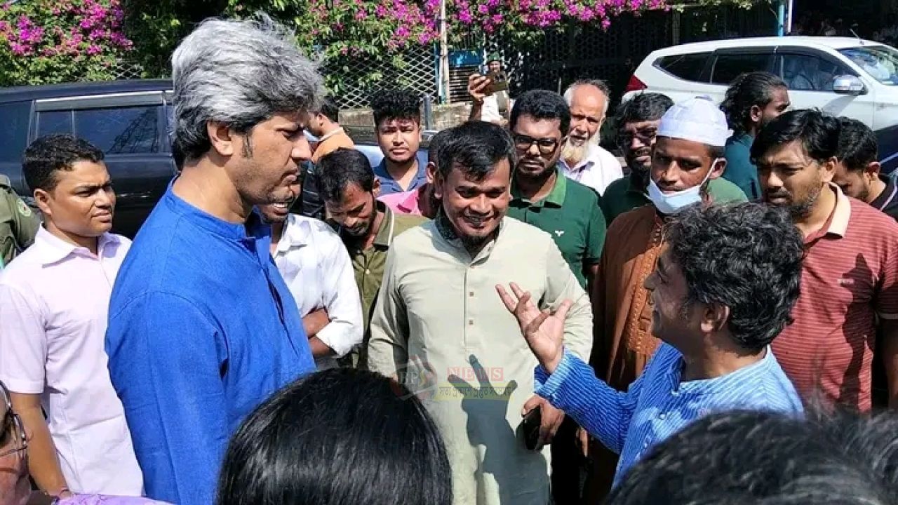 নারায়ণগঞ্জে দুই প্রতিমন্ত্রীকে গণসংহতি আন্দোলনের অভ্যর্থনা