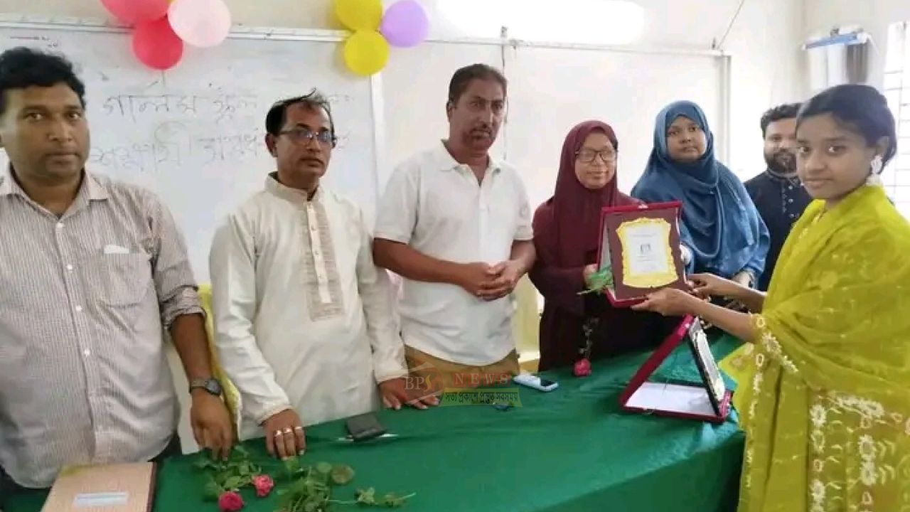 নবীগঞ্জ গার্লস স্কুলে জিপিএ-৫ প্রাপ্ত শিক্ষার্থীদের সংবর্ধনা