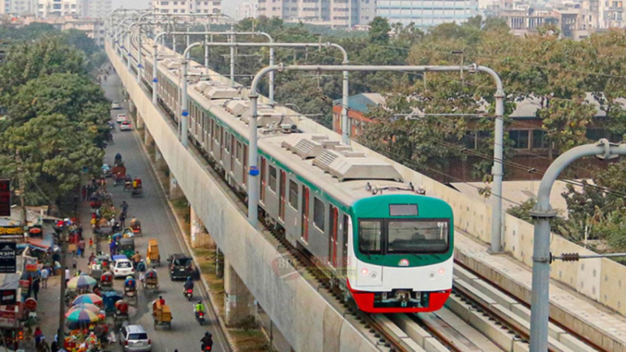 গাবতলী থেকে পুরান ঢাকা হয়ে নারায়ণগঞ্জে আসছে মেট্রোরেল
