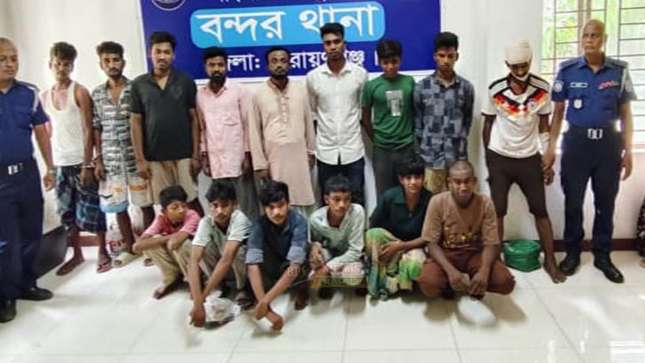 লাঙ্গলবন্দে আওয়ামী লীগের ব্যানারে ঝটিকা মিছিল, ১১ জন আটক