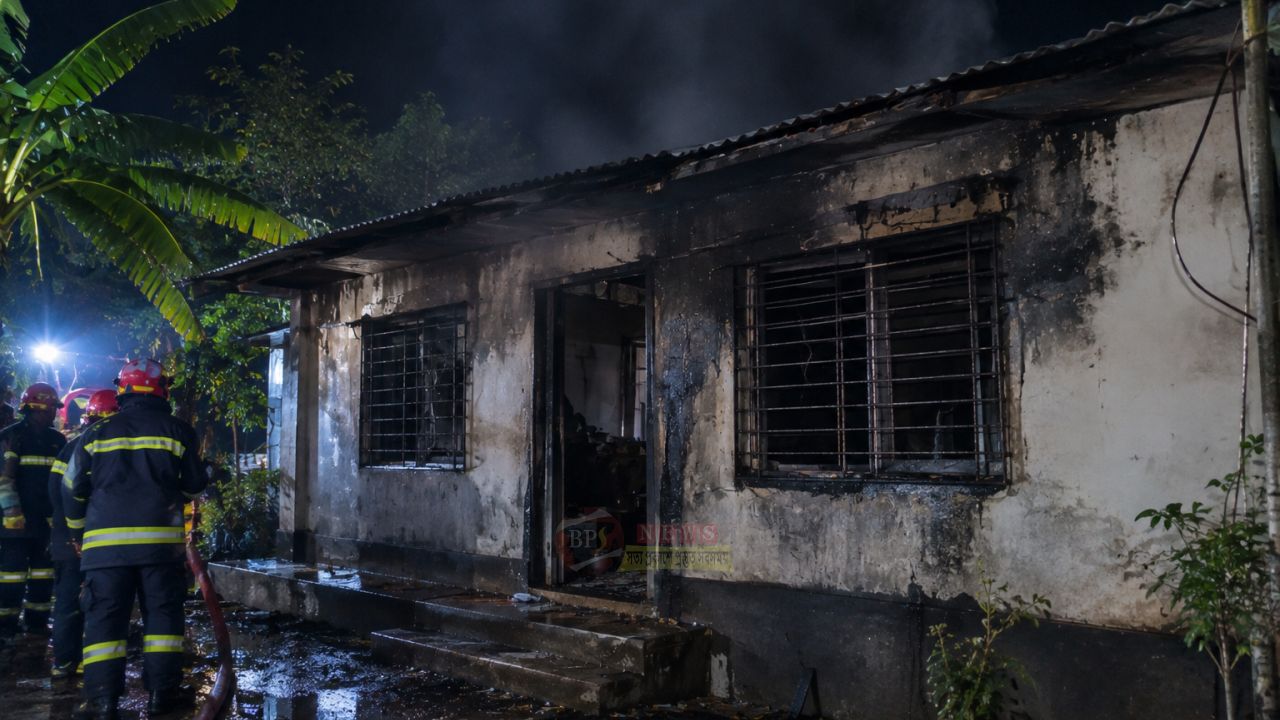 আড়াইহাজারে শ্বশুরবাড়িতে আ'গুন দেওয়ার অভিযোগ জামাতার বিরুদ্ধে, দ'গ্ধ শাশুড়ি-স্ত্রী ও শিশুসন্তান
