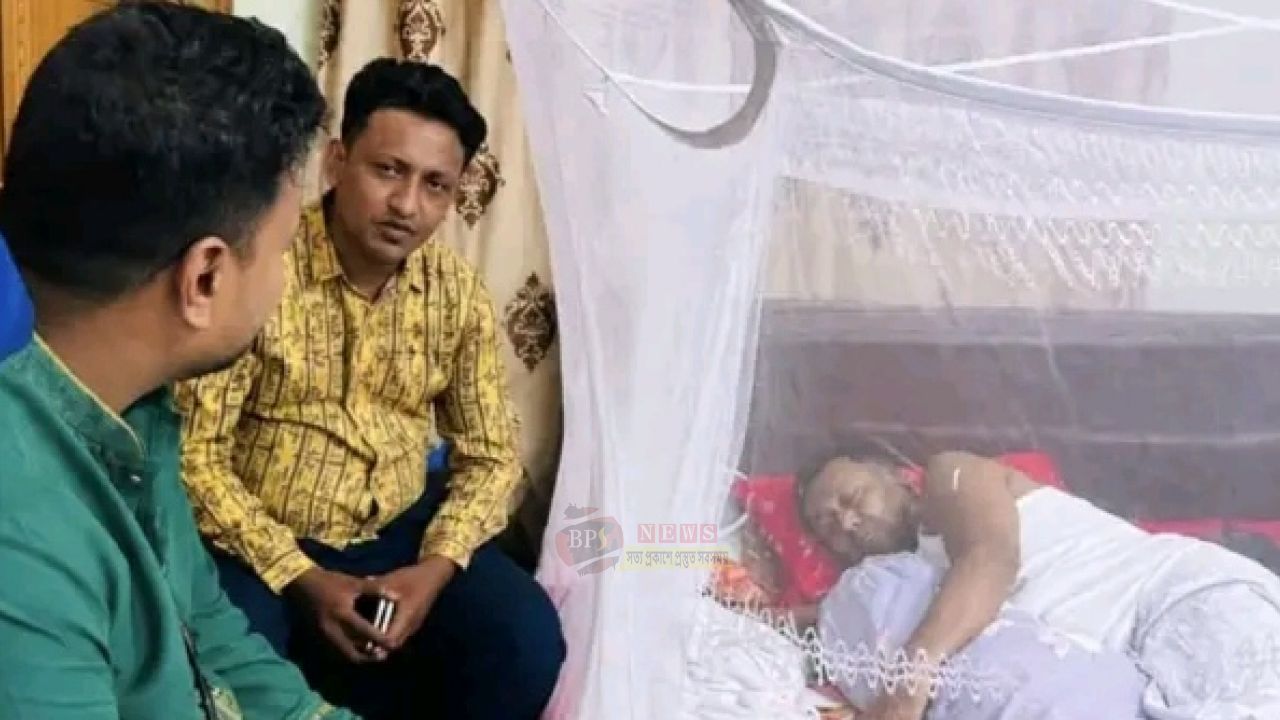 ডেঙ্গু আক্রান্ত টিপুকে দেখতে গেলেন মহানগর যুবদলের সদস্য সচিব সাহেদ আহমদ