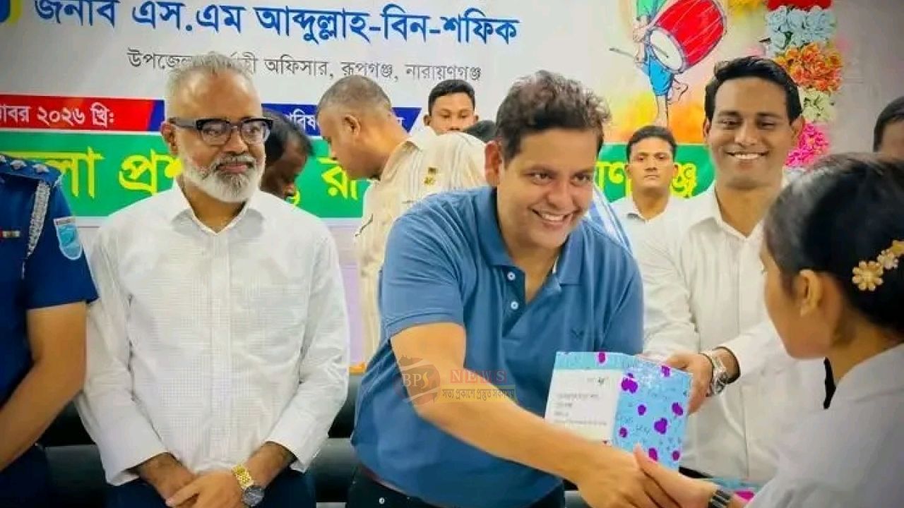 রূপগঞ্জে দুর্গাপূজার প্রস্তুতি নিয়ে এমপি দিপুর মতবিনিময় ও অনুদান বিতরণ