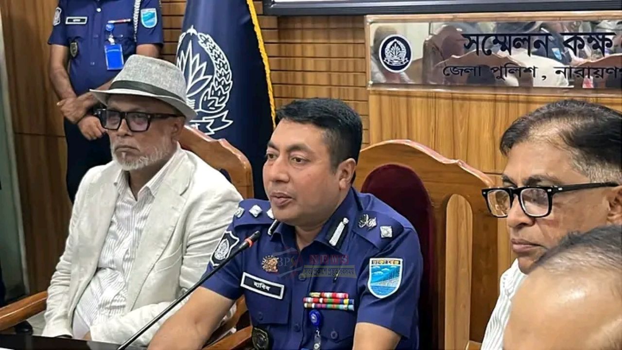 শারদীয় দুর্গোৎসব উপলক্ষে পুলিশ সুপারের সঙ্গে পূজা উদযাপন কমিটির মতবিনিময়