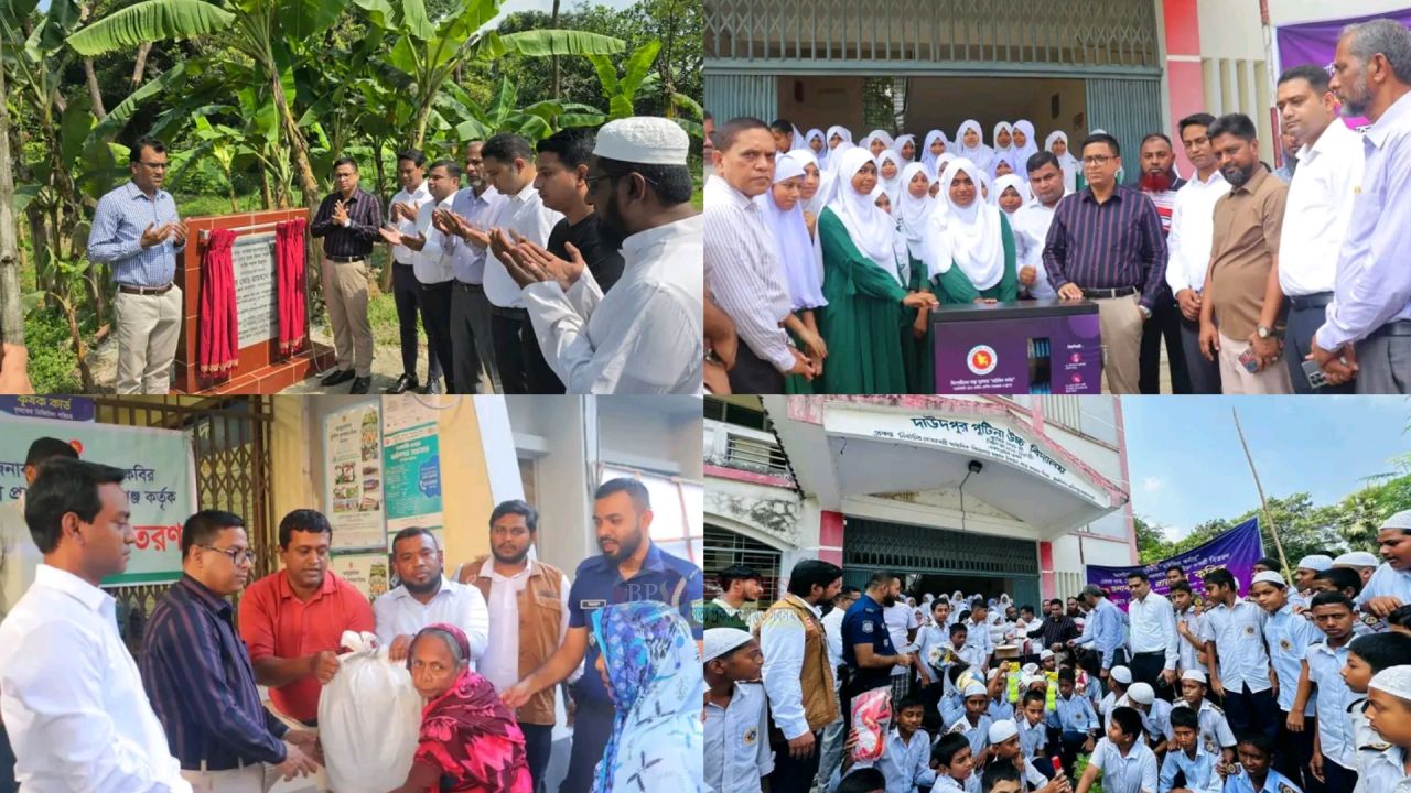 রূপগঞ্জে নানা উন্নয়নমূলক কার্যক্রমে জেলা প্রশাসক রায়হান কবির