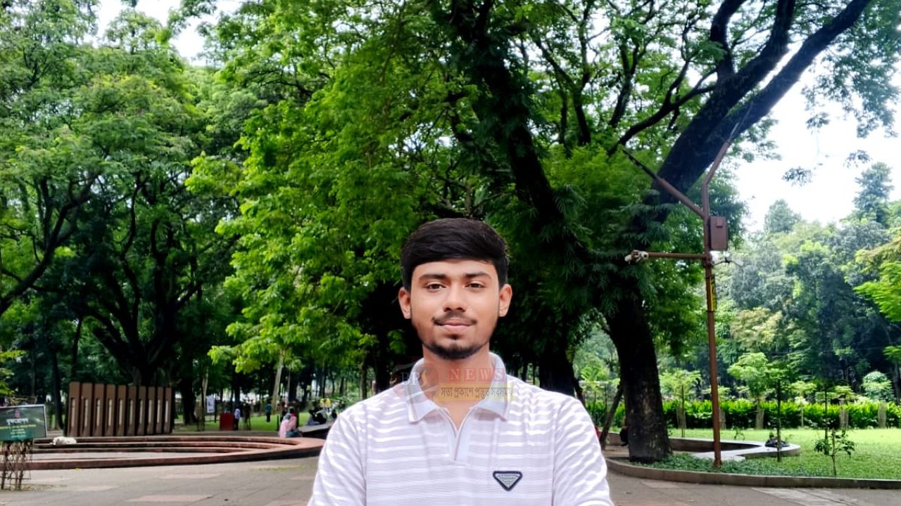 কিশোর অ'পরাধ ও মা'দক রুখতে পাড়ায় পাড়ায় খেলার মাঠ চান ছাত্রনেতা সিয়াম